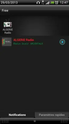 Radio Algeria android App screenshot 0