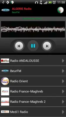 Radio Algeria android App screenshot 1